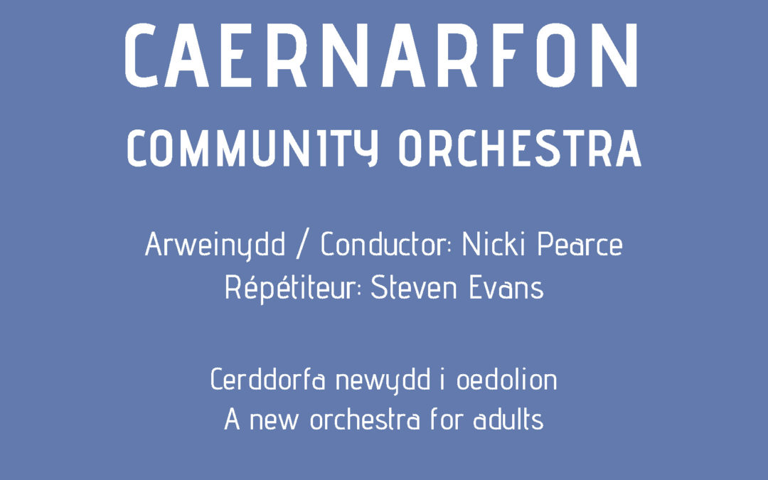 Establishing the Caernarfon Community Orchestra