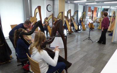 North Wales Harpists Delighted After First Meeting for ‘Telynau Clwyd’