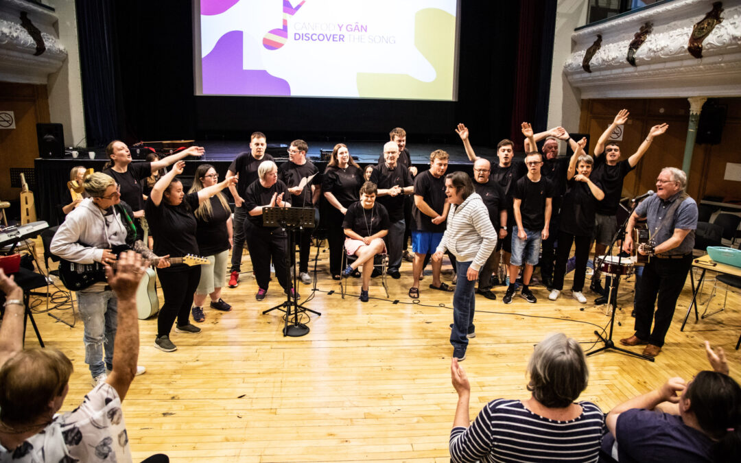 Canfod y Gân Celebration, Neuadd Dwyfor Pwllheli (2 September)